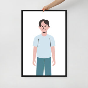 Customizable-framed-posters -cartoon-portrait.jpg.