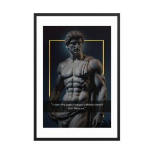 Find your purpose - Framed poster
