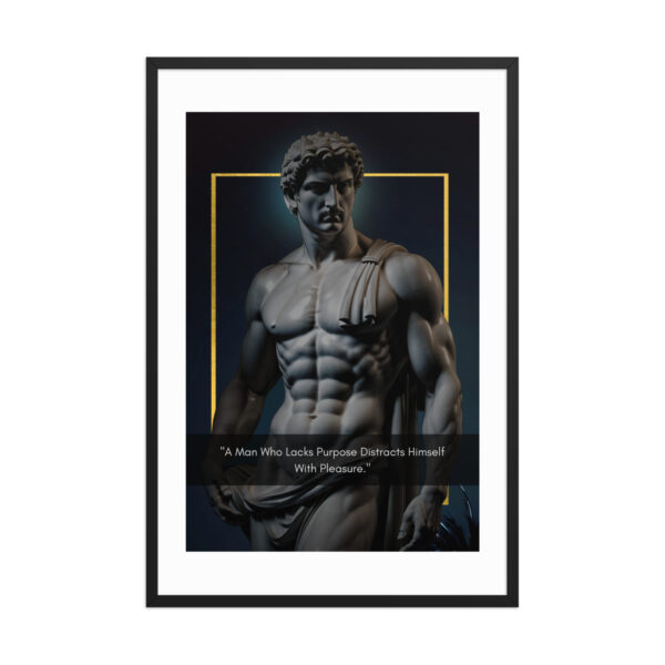 Find your purpose - Framed poster