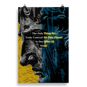 Control your state of mind - Poster